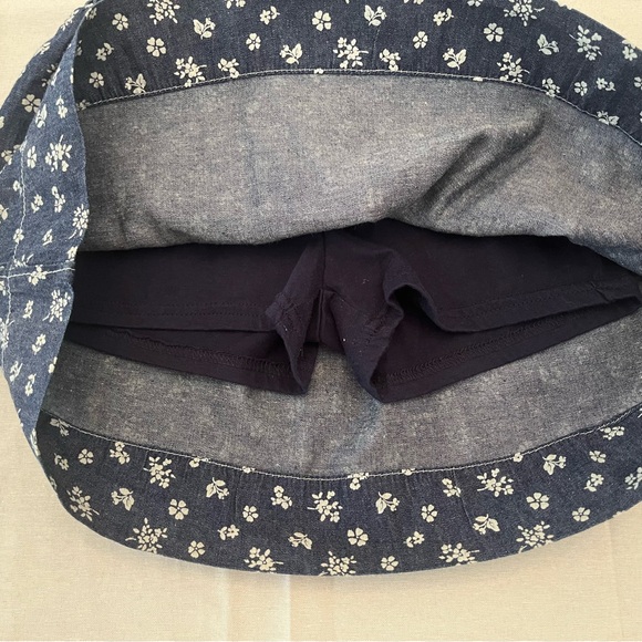 Faded Glory Navy Floral Kids Skirt - Picture 5 of 5
